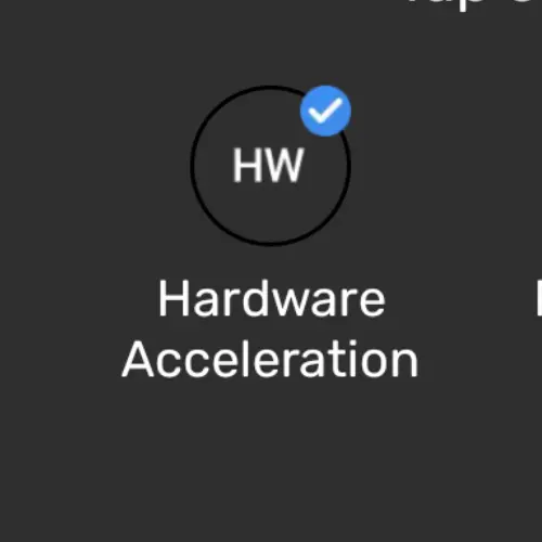 Hardware Acceleration